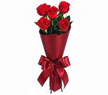 Букет 5 Красных роз Эдлесс Лав в Арье