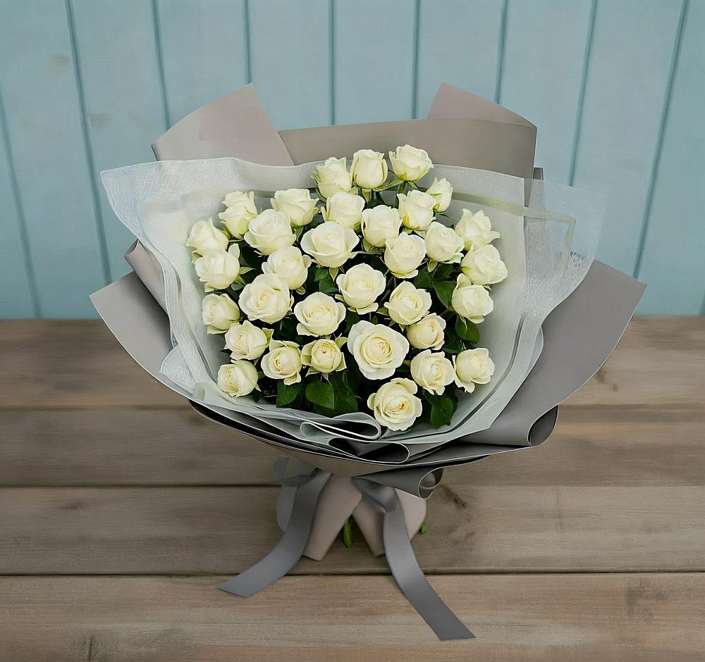 Букет Белоснежная нежность в Арье