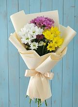 Букет цветов из:  Хризантемы в Арье