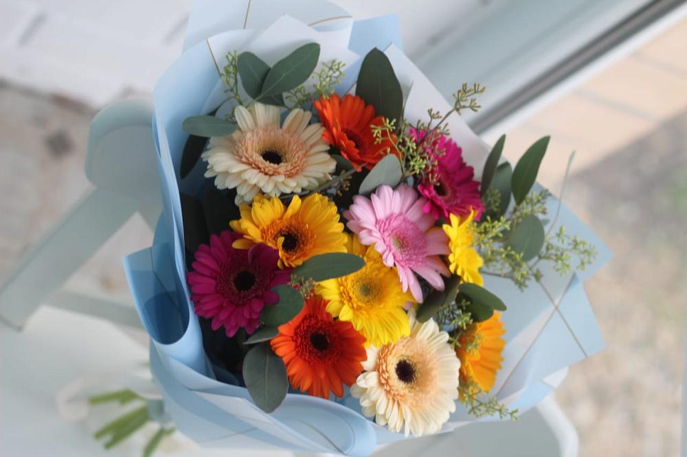 Букет цветов из: Герберы в Арье