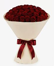 Букет 101 Бордовая роза Блэк Бакарра #REPLACE_PRED# Арье