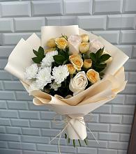 Букет цветов из:  Розы и Хризантемы в Арье