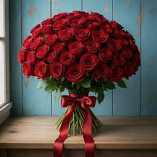 Букет Красные розы Блэк Меджик #REPLACE_PRED# Арье