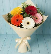 Букет цветов из:  Герберы в Арье