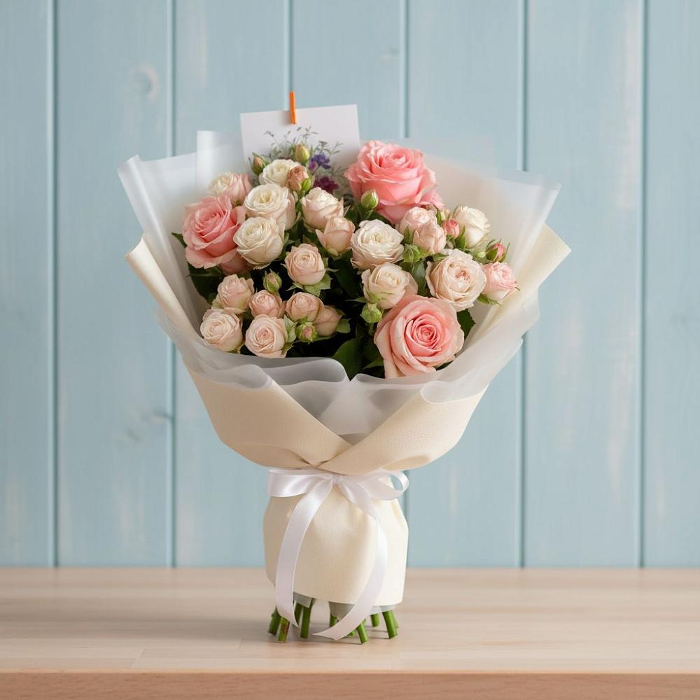 Букет цветов из: Розы в Арье