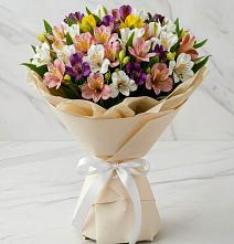 Букет цветов из:  Альстромерии #REPLACE_PRED# Арье