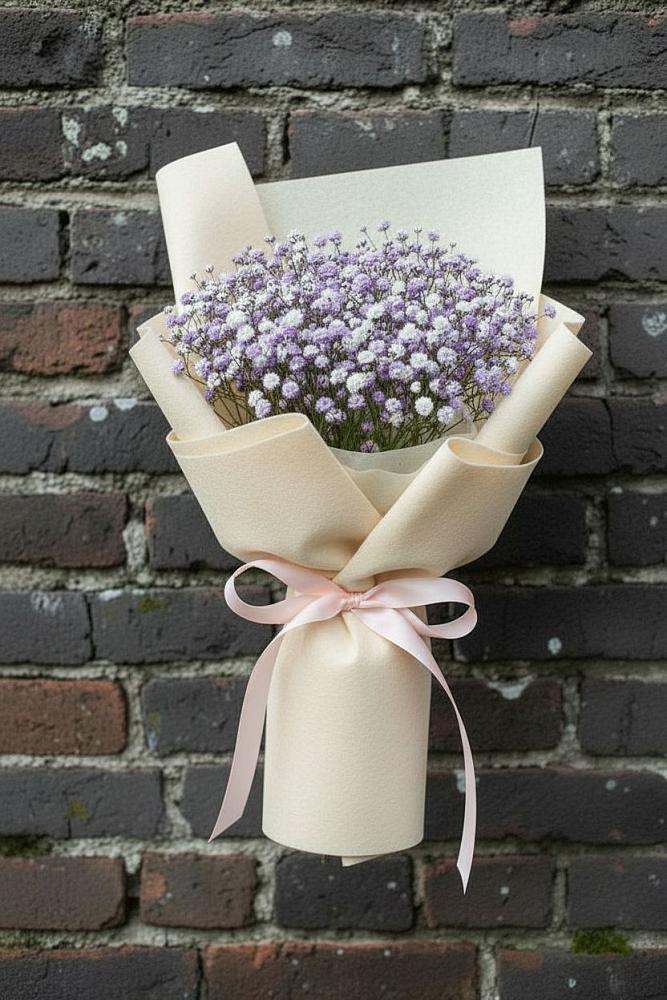 Букет цветов из: Гипсофила в Арье