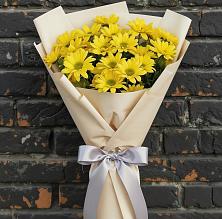 Букет цветов из:  Хризантемы в Арье