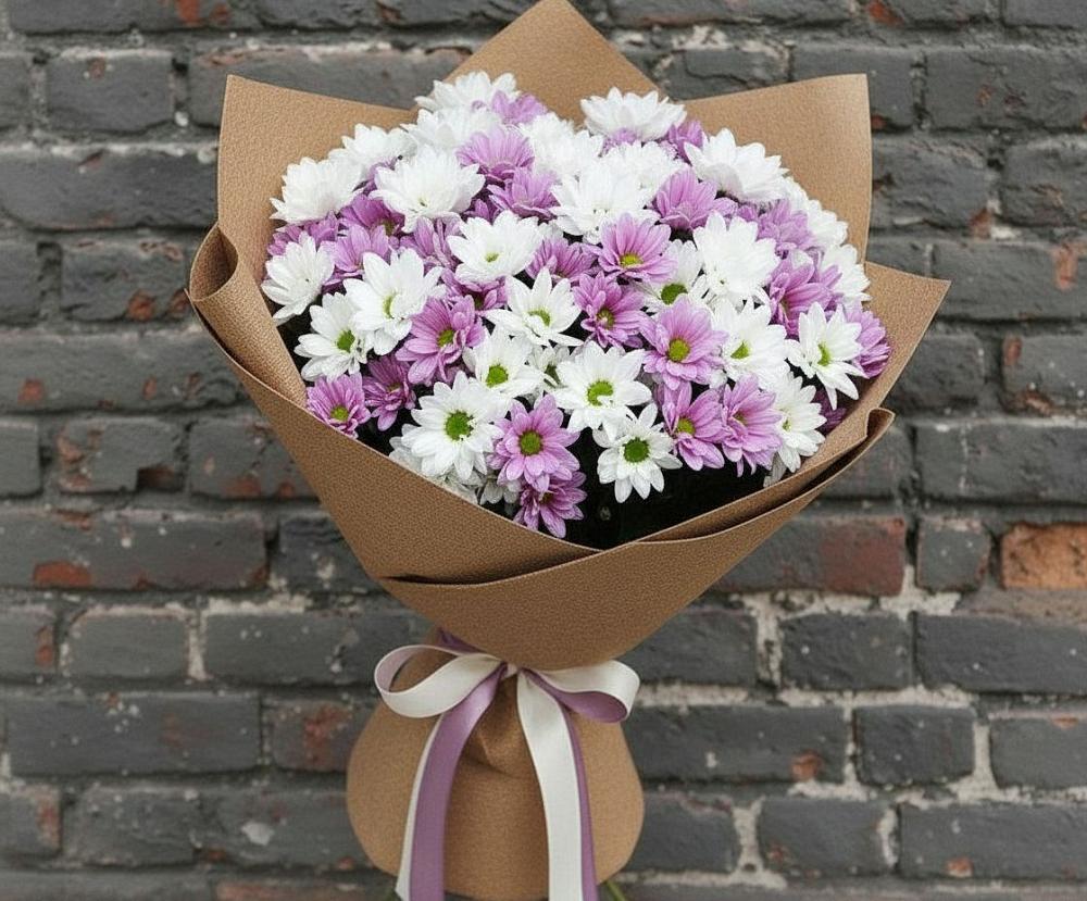 Букет цветов из: Хризантемы в Арье