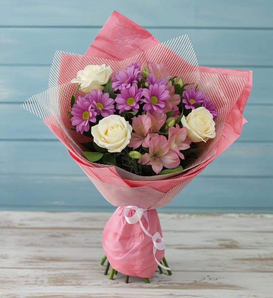 Букет цветов из: Герберы в Арье